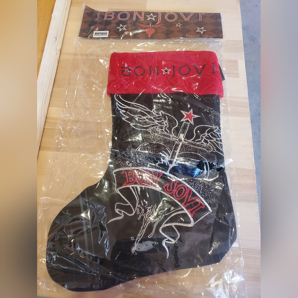 Bon Jovi Christmas Stocking